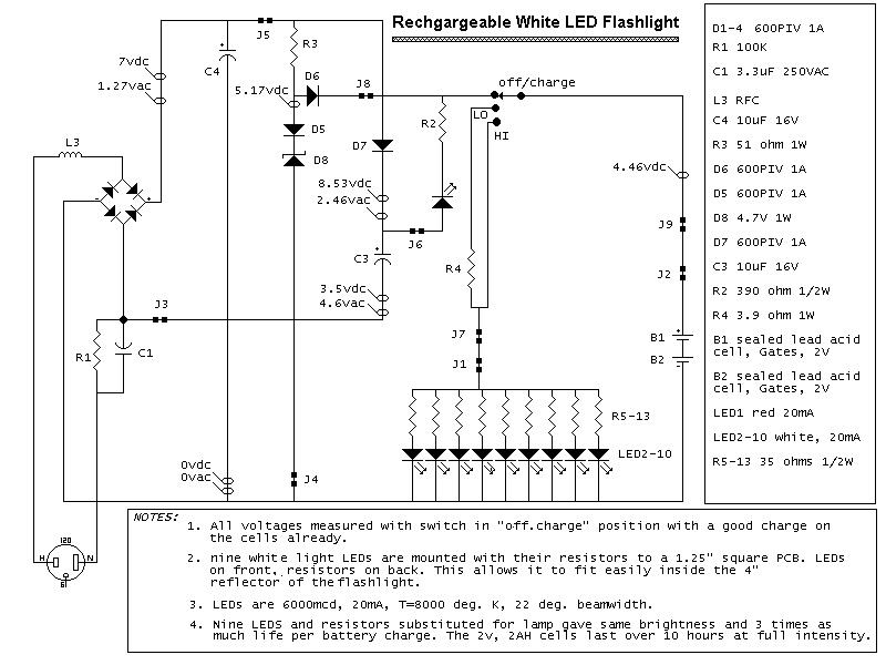 Make Your Own White LED Flashlight