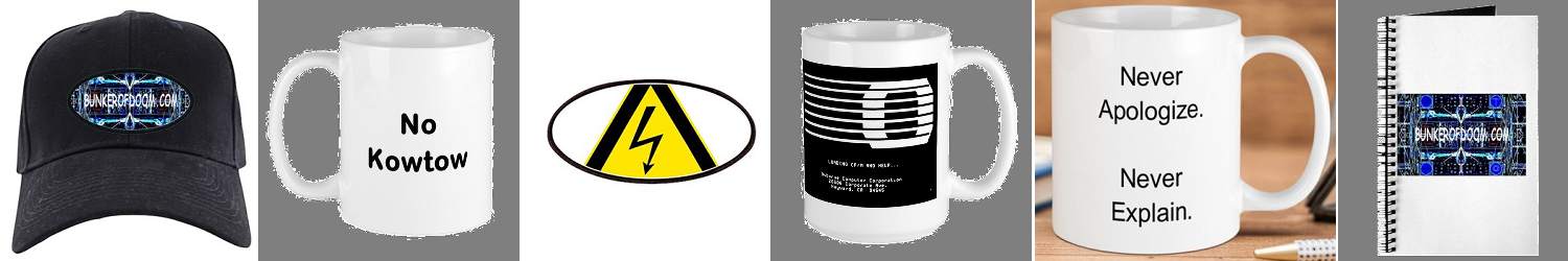 Bunker of Doom merchandise lineup