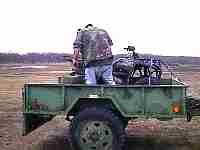 GC and 4x4 in M105 trailer